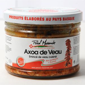 Axoa de veau (émincé de veau cuisiné) - 380 g