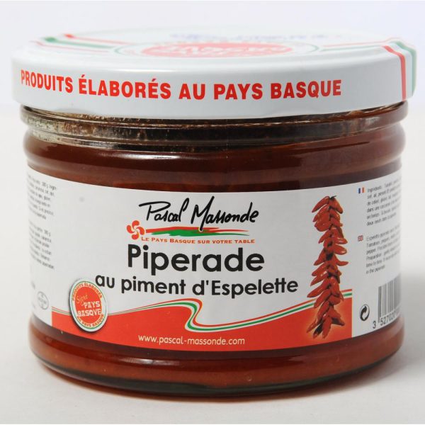 Piperade au piment d'Espelette - 380g