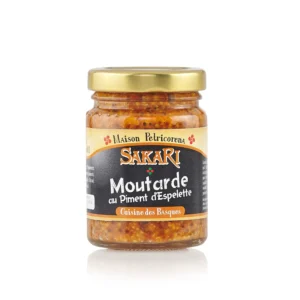 Moutarde au piment d'Espelette - 100 g
