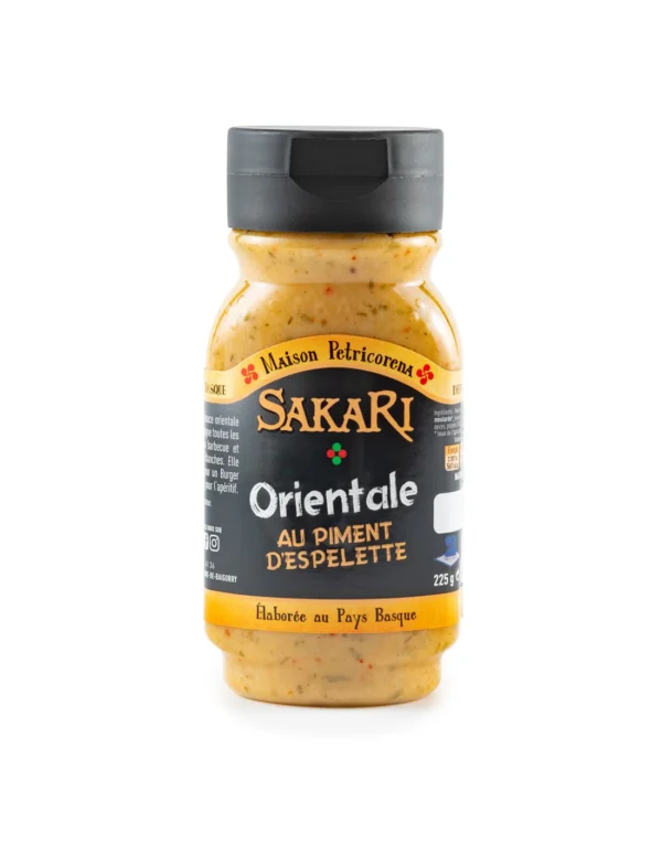 Sauce orientale au piment d'Espelette Sakari