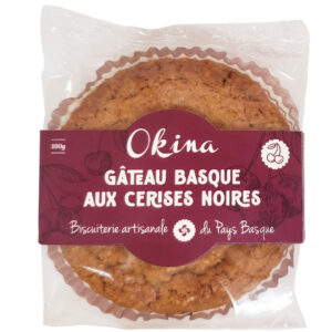 Gâteau basque à la cerise (Individuel) - 100 g