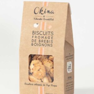 Biscuit au fromage de brebis et oignon - 80 g