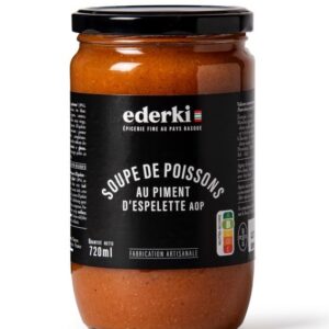 Soupe de poissons au piment d'Espelette